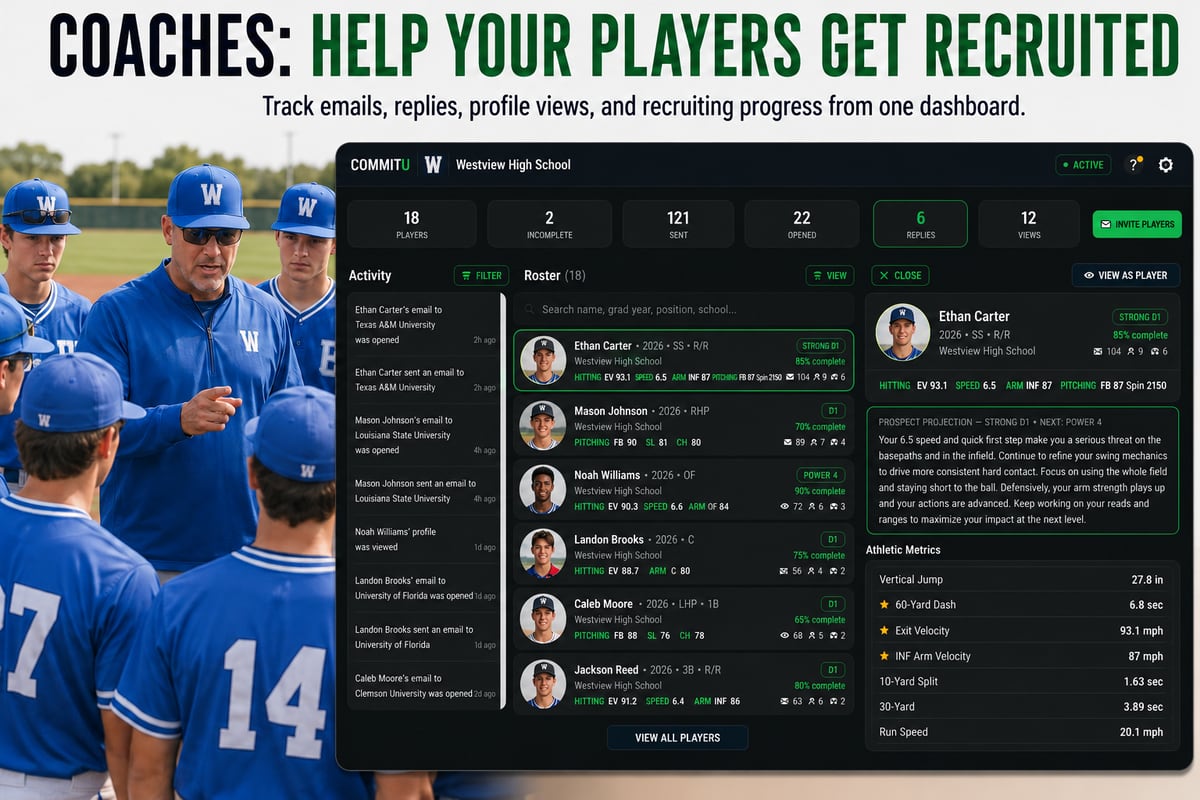 CommitU coach & organization dashboard